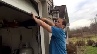 Mice Eating Garage Door Seal? Try this....