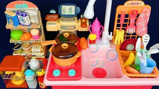 10 Minutes Satisfying with Unboxing Kitchen Sink Play Set Review Toys | ASMR 