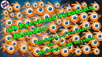 Blender All Previous Versions Install - All Versions [Hindi] | Pc 32bit - 64bit |  *Day Sun*