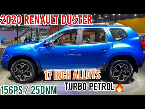 2020-bs6-renault-duster|-1.3-l-turbo-petrol|-more-powerful🔥|-cheapest-4×4|-2020-auto-expo|geekyauto