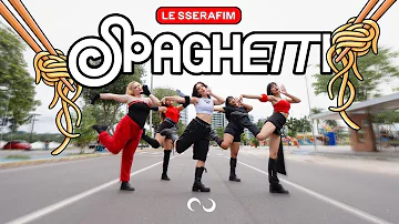 [KPOP IN PUBLIC BRAZIL | ONE TAKE] LE SSERAFIM (르세라핌) 'SPAGHETTI' | 커버댄스 Dance Cover by Moonrise