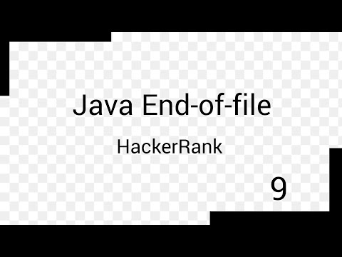 Java End-of-file | HackerRank  | Solution | 9