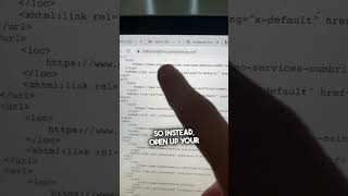 Add a sitemap XML to your Webflow for SEO #seotips #webflow #shorts