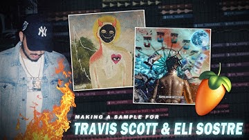 How to make VINTAGE, BOUNCY Samples for artists like Travis Scott and Eli Sostre | FL Studio 20