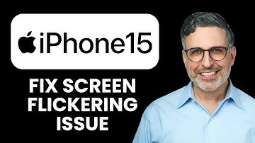 NEW! iPhone 15 Screen Flickering Issue (2025) 📱 | Complete Troubleshooting Guide & Fixes