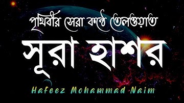 পৃথিবীর সেরা কন্ঠে তিলাওয়াত (৫৯) আল-হাশর | (59) Al-Hashr | سورة الحشر-অনুবাদ/তাফসীর | Quran Tilawat