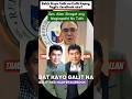 Senator Allan sinagot ang Magkapatid na Tulfo sa mga Pasaring nito sa kaniya #politicians