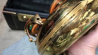 2.Selmer USA 162 Omega アルトサックス 開封の儀 Unpacking Selmer Omega 162 #820387