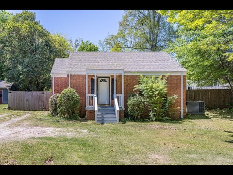 813 N King Charles, Raleigh, NC home video tour
