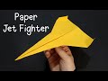 DIY Paper Fighter Jet How To Make A Paper Fighter Jet Step By Step Guide Paper Fighter Jet DIY
