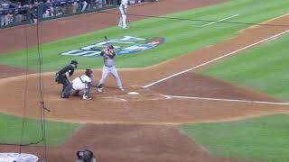 World Series Mvp Steve Pearce At Bat...alcs Game 4...Red Sox Vs. Astros...101718