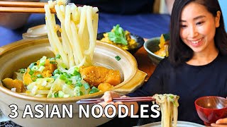 20 MINUTE JAPANESE NOODLE DISHES for your weeknight dinner!