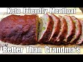 Ketogenic Meatloaf Better than Grandmas Bread Filled Loaf