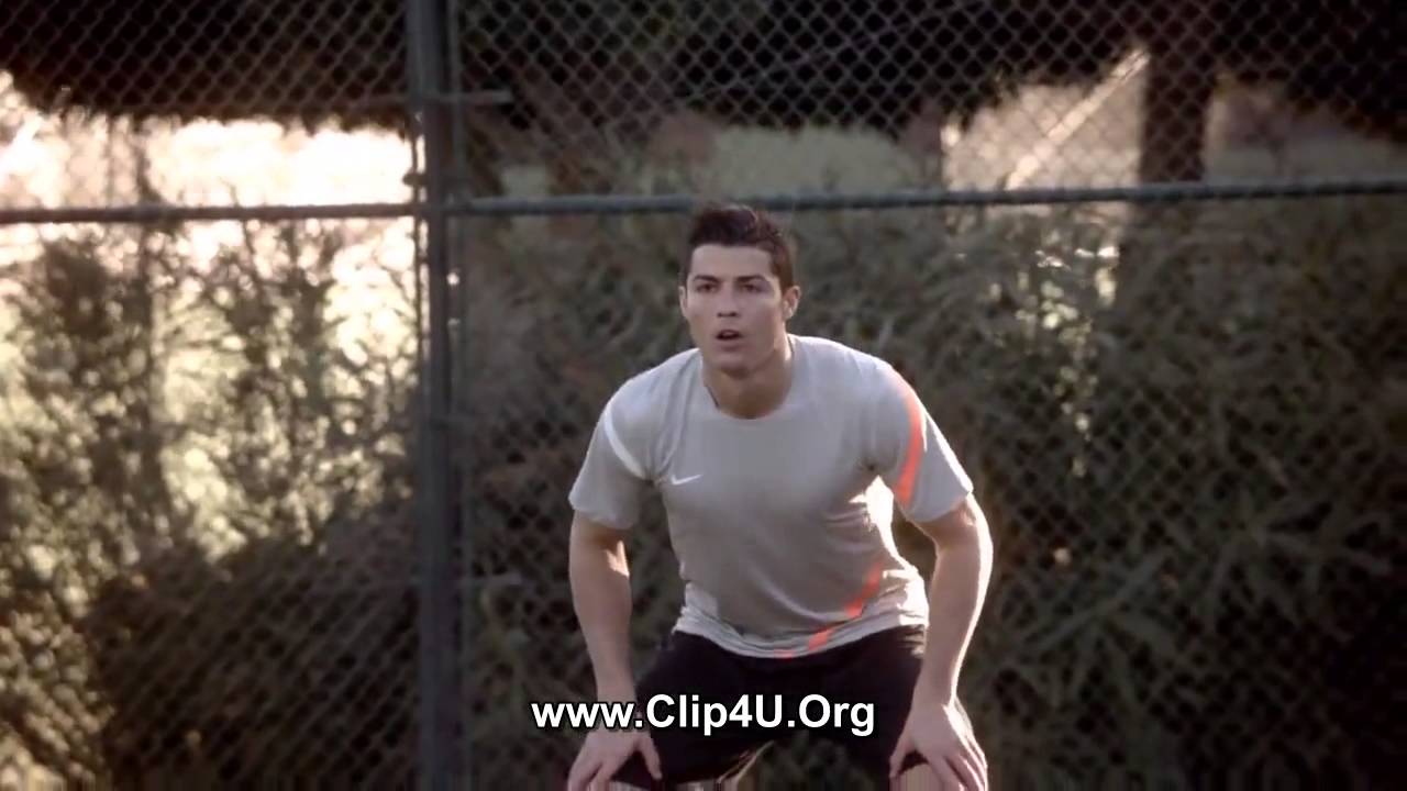 Clip4U Org Nike Football Commercial   Cristiano Ronaldo vs  Rafa Nadal
