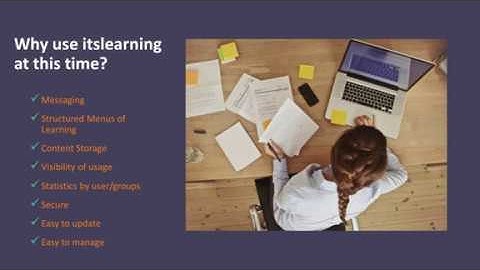 itslearning for Primary Schools - Setting Up the Platform for Home Learning