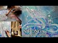 【日本画】蓮から生まれた龍を描く。ー作業音入りメイキングー《奉納：廣現寺》