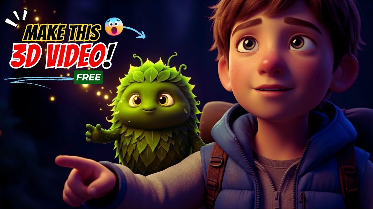 Как бесплатно создать 3D-анимацию с помощью ИИ и Grok! 😱 (Без специальных навыков)