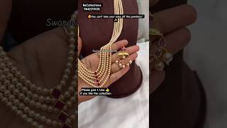 Swarovski pearls #trending #jewellery #shorts #youtubeshorts #viral #@RSCOLLECTIONS1