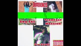 Teameast Marrion - “differences” ft. (Sno Tre & stm snoop)