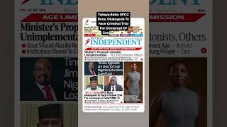 Yahaya Bello: EFCC Boss, Olukoyede To Face Criminal Trial For Contempt Of Court May 13