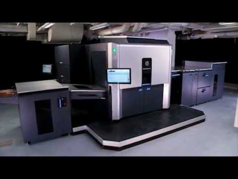  HP  Indigo  10000 Digital Press YouTube