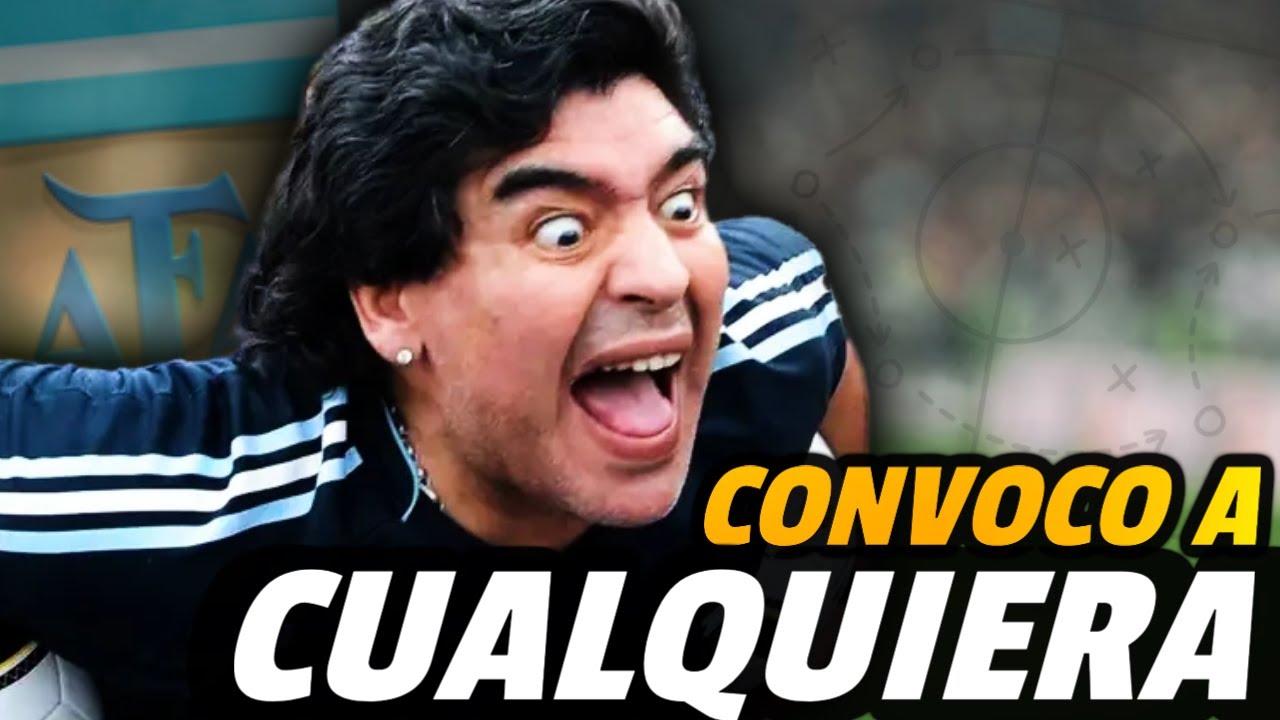 LOS PARTIDOS FALOPA DE LA SELECCIÓN DE MARADONA DONDE CUALQUIERA PODÍA JUGAR | La previa del mundial