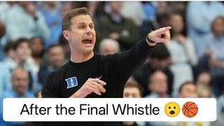 Jon Scheyer Speaks Out After UNC Loss 😮🏀 | Duke Staff Incident