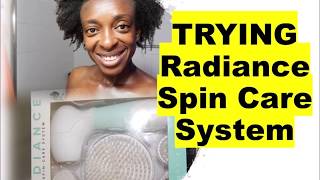 #29 Trying Radiance Spin Care System on delicate skin