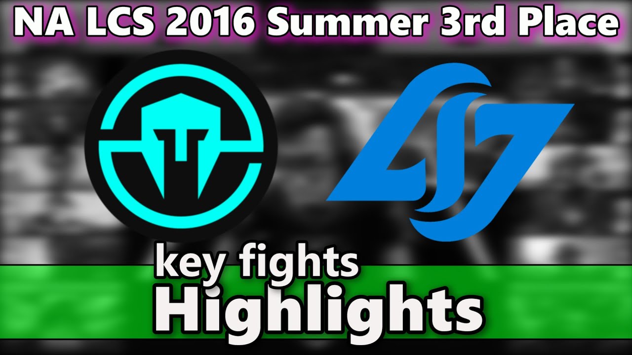 = 5.55600 kilometers IMT vs CLG 3rd place match Key Fights Highlights NA LCS Summer 2016