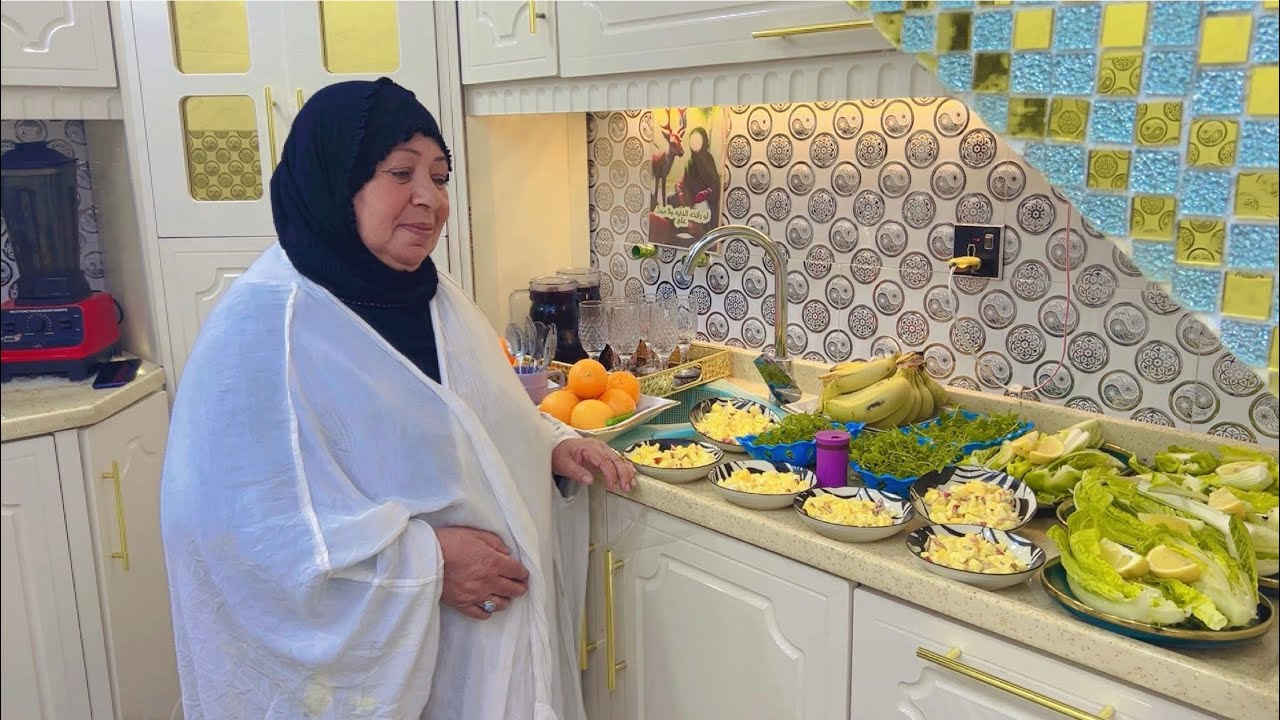 اليوم فطور الحجيـة وخـالد بيت عمـر وشوفو عمر شسوه😉💖 | سلسله رمضان