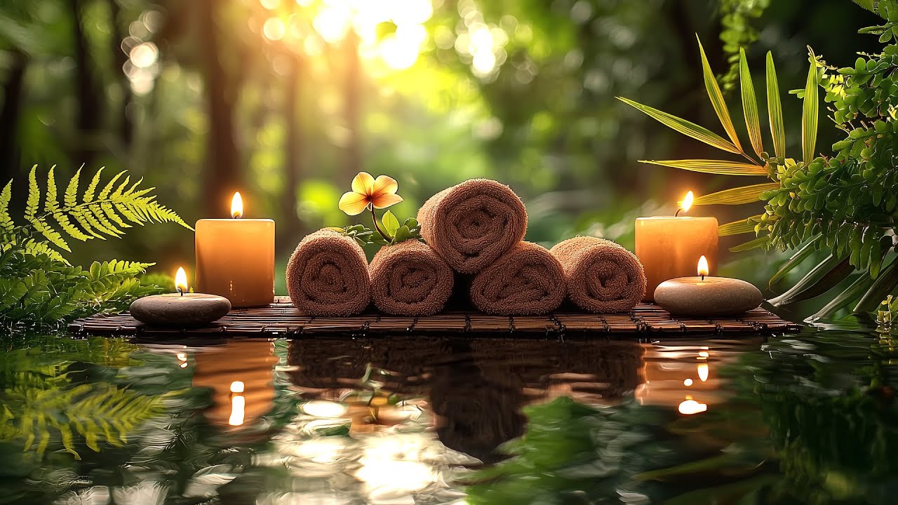 Instant Peace of Mind 🍃 Water Sounds & Relaxing Music, Anxiety Relief