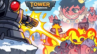 THEY'LL NEVER TAKE CASTLE TOONZ!!! | Tower Dominion (Tower Defense Rogue-Like) screenshot 5