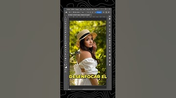 Te enseño a desenfocar el fondo de una imagen en #photoshop