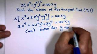Sec 3.5 - Implicit Differentiation