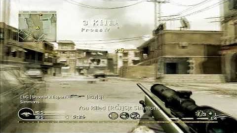Random Cod4 Clips (Reupload)
