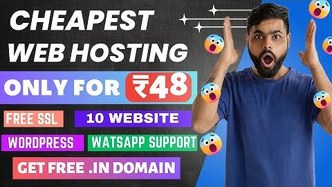 Cheapest hosting with free .in domain only for 48rs 😍 | Cloud hosting 🤩 | Smm Hosting 🥳| Admirehost
