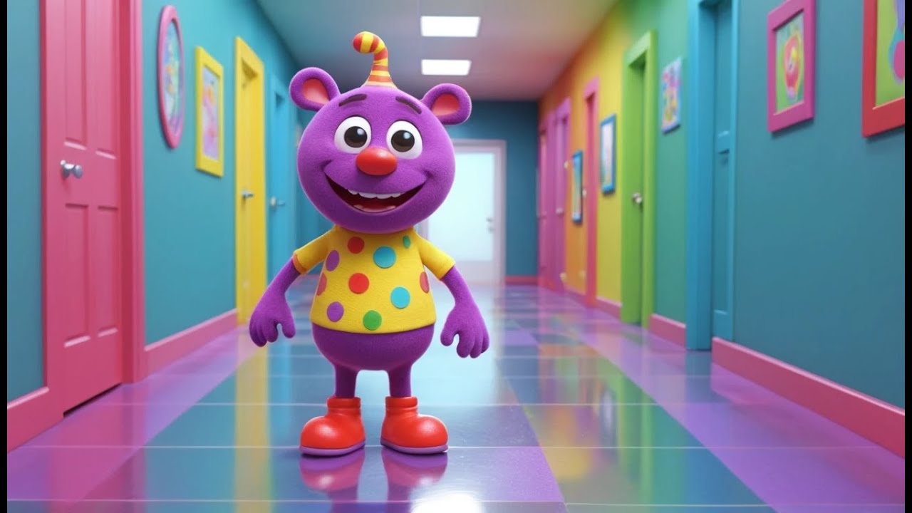 Among Us Color Dot Learned to Hide | Nursery Rhymes for Kids & Baby Songs