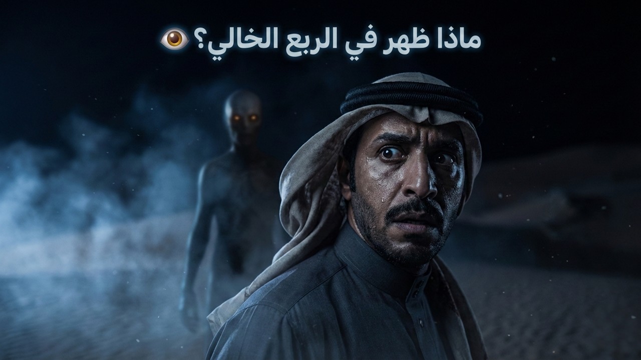 الغولة في الربع الخالي: ما ظهر تلك الليلة لم يُفسَّر حتى الآن 👁️🌒