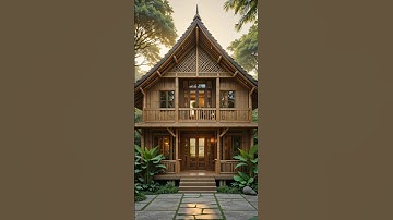 Luxury Bamboo House Interior! 🤩 Eco-Friendly Dream Home 🌏