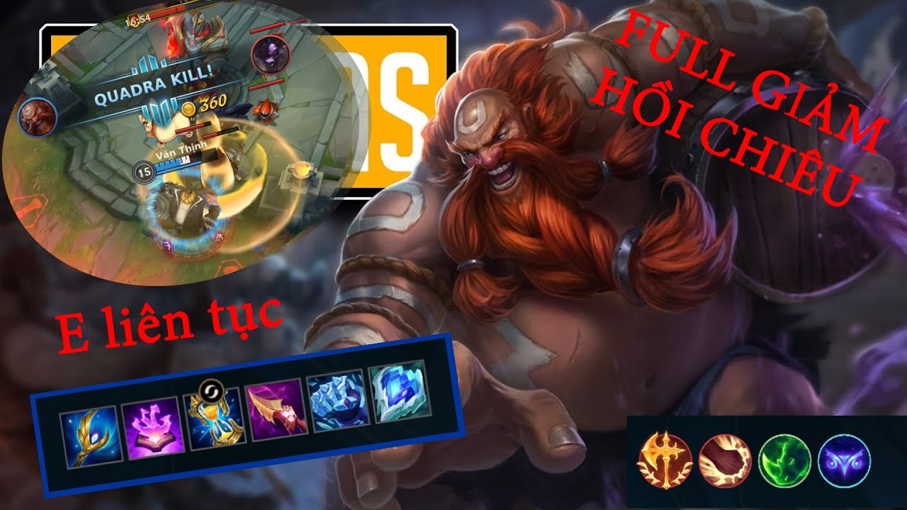 Meta Gragas Full GIẢM HỒI CHIÊU, khiến team bạn KHIẾP... - youtube
