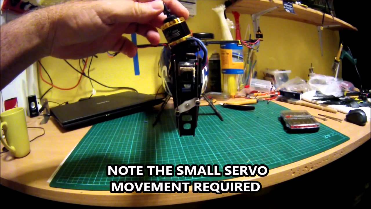 Tri-copter Yaw Mechs