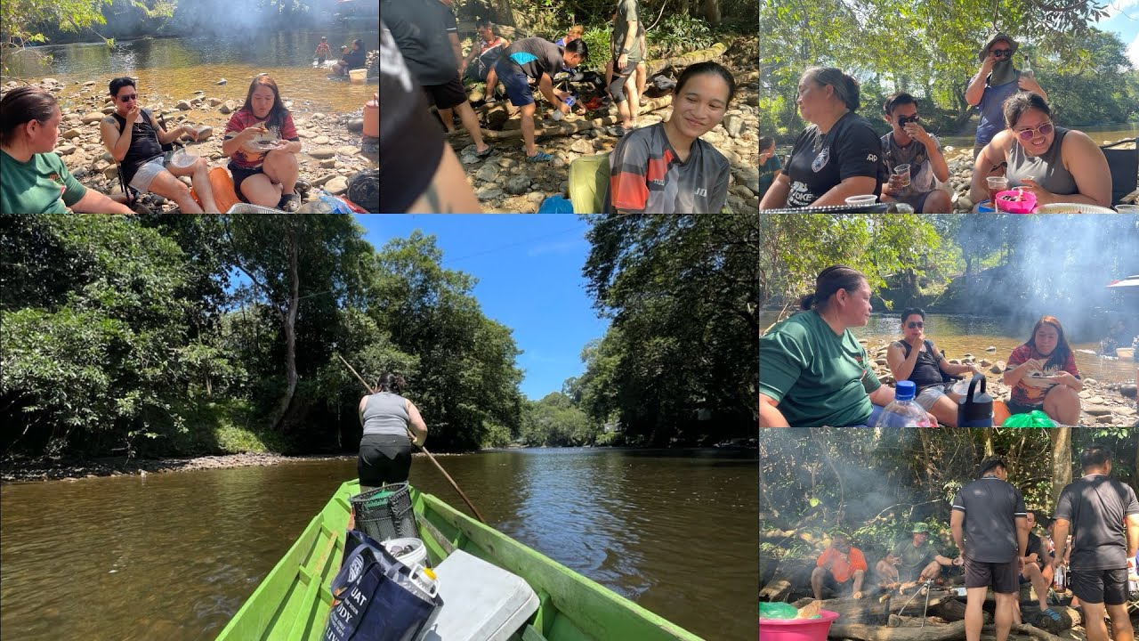 Bekelah santai²  hujung minggu di Sungai // Btg Duri, Temburong // Family Time
