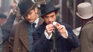 "  مجرم بيمارس السحر الاسود بيموت وبيرجع للحياه تانى ! " ملخص فيلم  Sherlock Holms screenshot 4