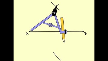 2. To divide a given line into 4 or 8 equal parts.