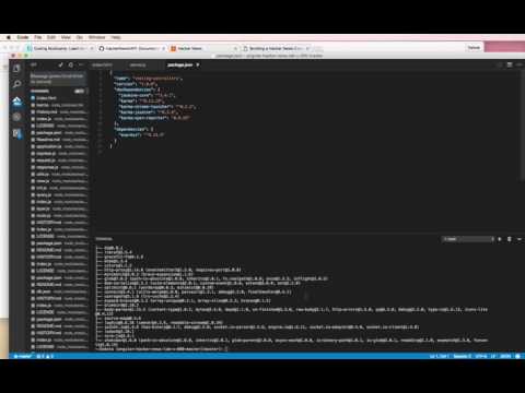 Building a Hacker News Clone in AngularJS - Post 1, Part D: Adding gitignore & Testing Angular