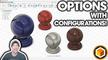 OPTIONS with Configurations for Fusion 360 - NEW FEATURE TUTORIAL!