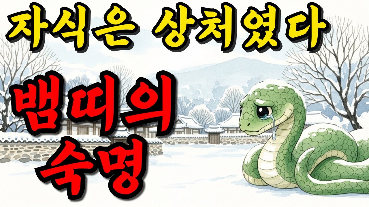 자식이 점점 멀어지는 진짜 이유｜뱀띠의 숙명