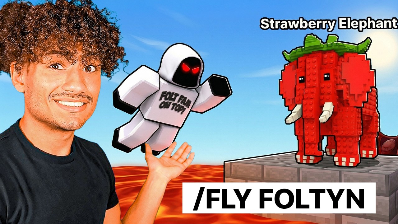 I Got ADMIN COMMANDS In Survive Lava For Brainrots..