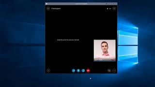 11 - Sharing Your Webcam in a Skype for Business Meeting screenshot 3
