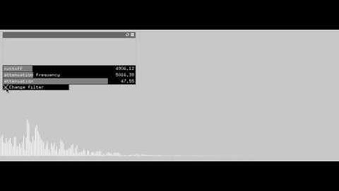 Butterworth Low Pass Filter with FFT visualisation